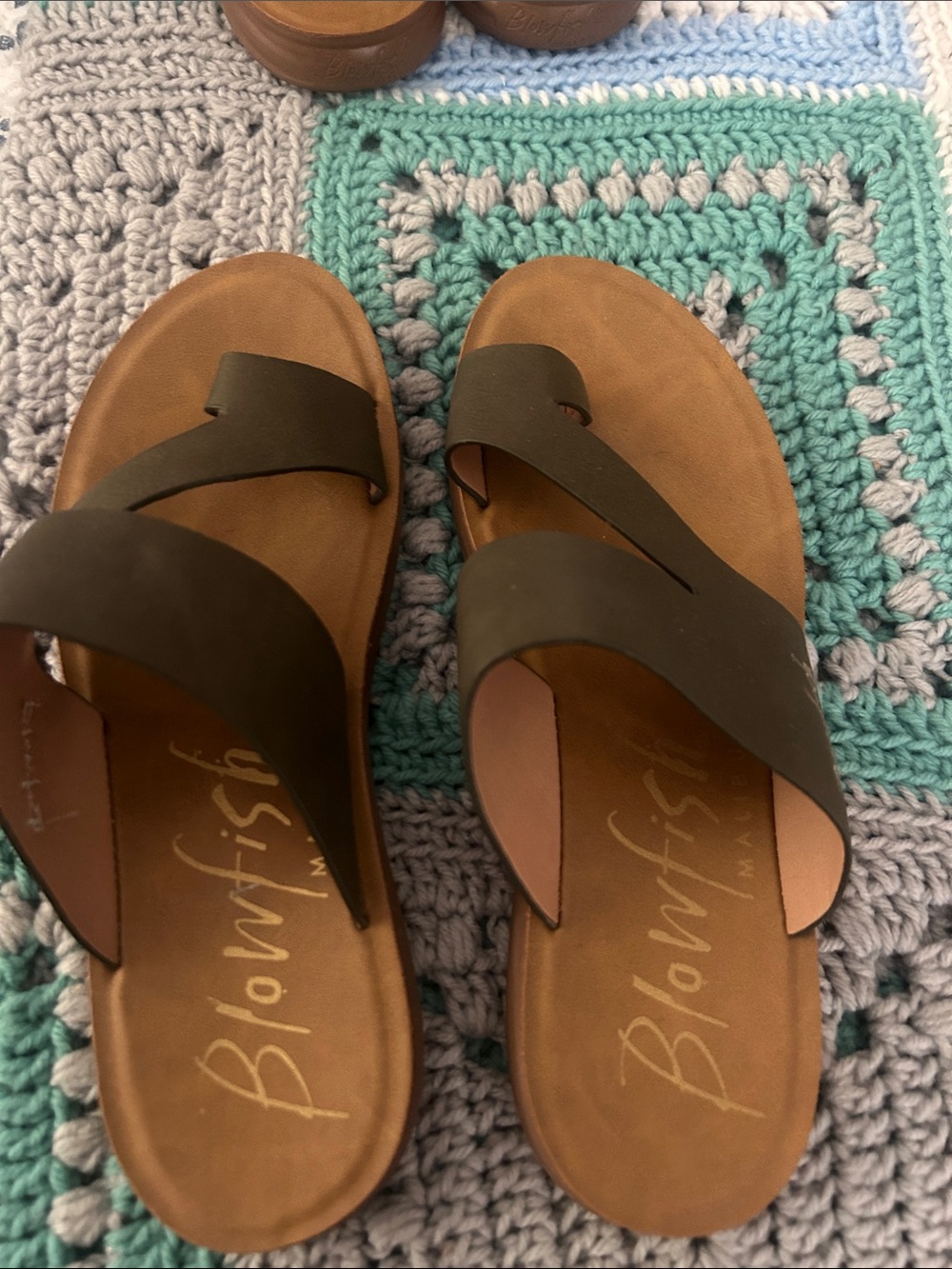 Blowfish Malibu Women's Brown Slide Sandals